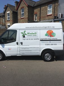 Project Signs - Windmill Van Side