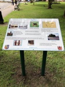 Project Signs- Birchington Parish Council Lectern 2