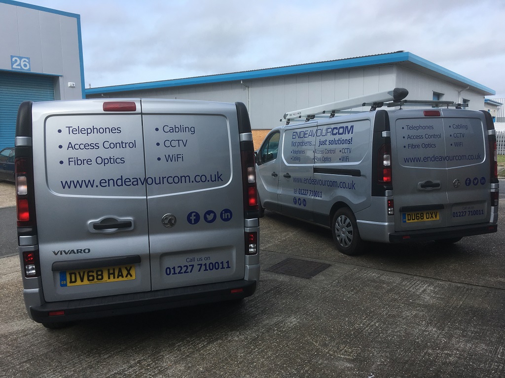 Project Signs - Endevourcom Van 2