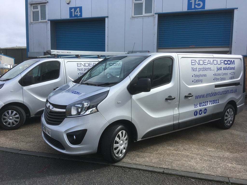 Project Signs - Endevourcom Van