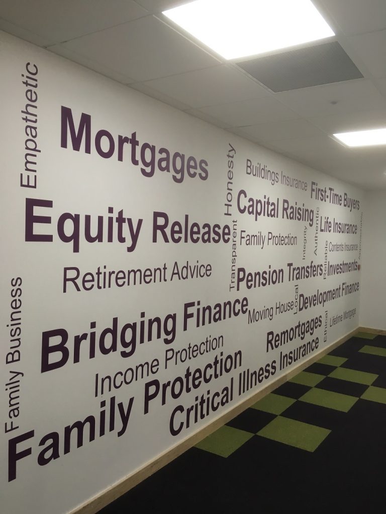 Project Signs - Marble Wall Vinyl