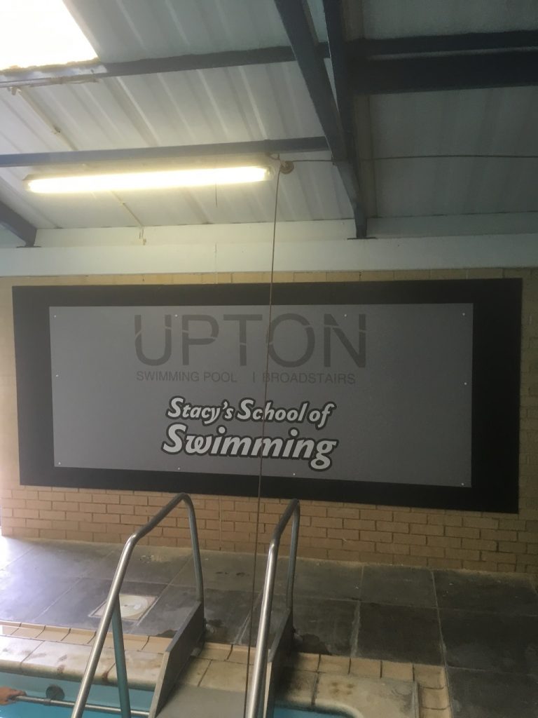 Project Signs - Upton Swimming Pool
