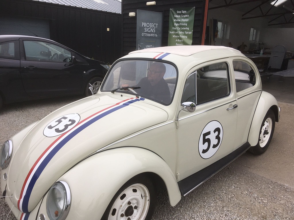 Project Signs - Herbie Car 1