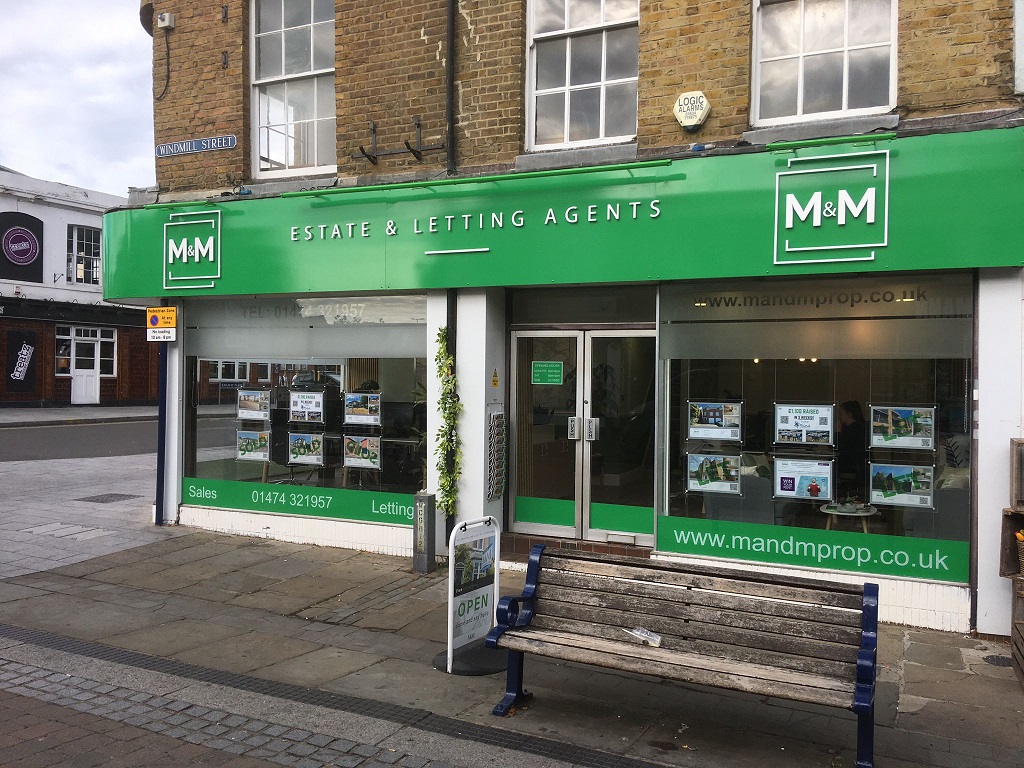 Project Signs - M&M Estate Agents Main Signage 1