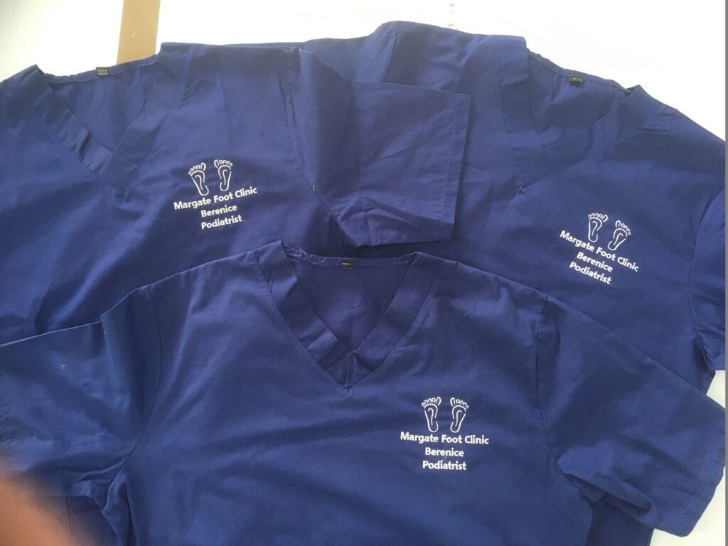 Project Signs - Margate Foot Clinic Workwear