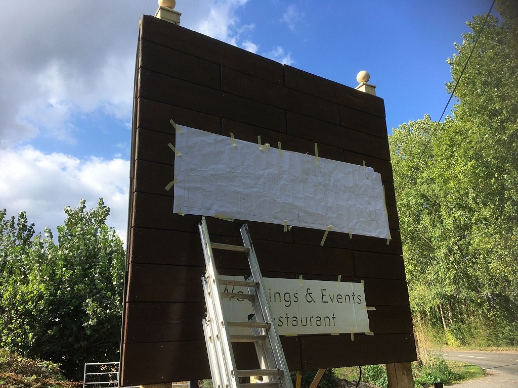 Project Signs - The BarnYard Main Sign 9