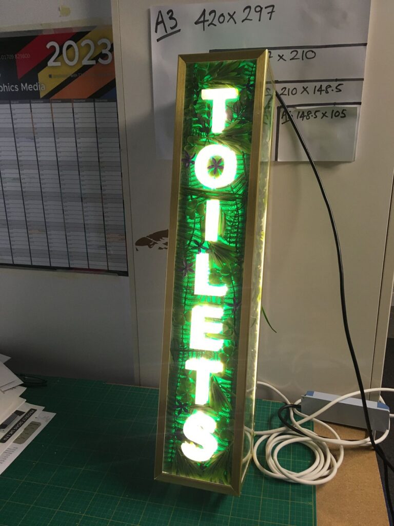 Project Signs - The BarnYard Toilet Sign