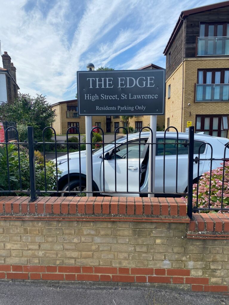 Project Signs - The Edge Sign
